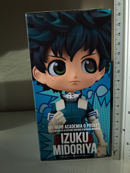Deku Izuku Midoriya Q Posket Ver A Banpresto My Hero Academia Anime Figure
