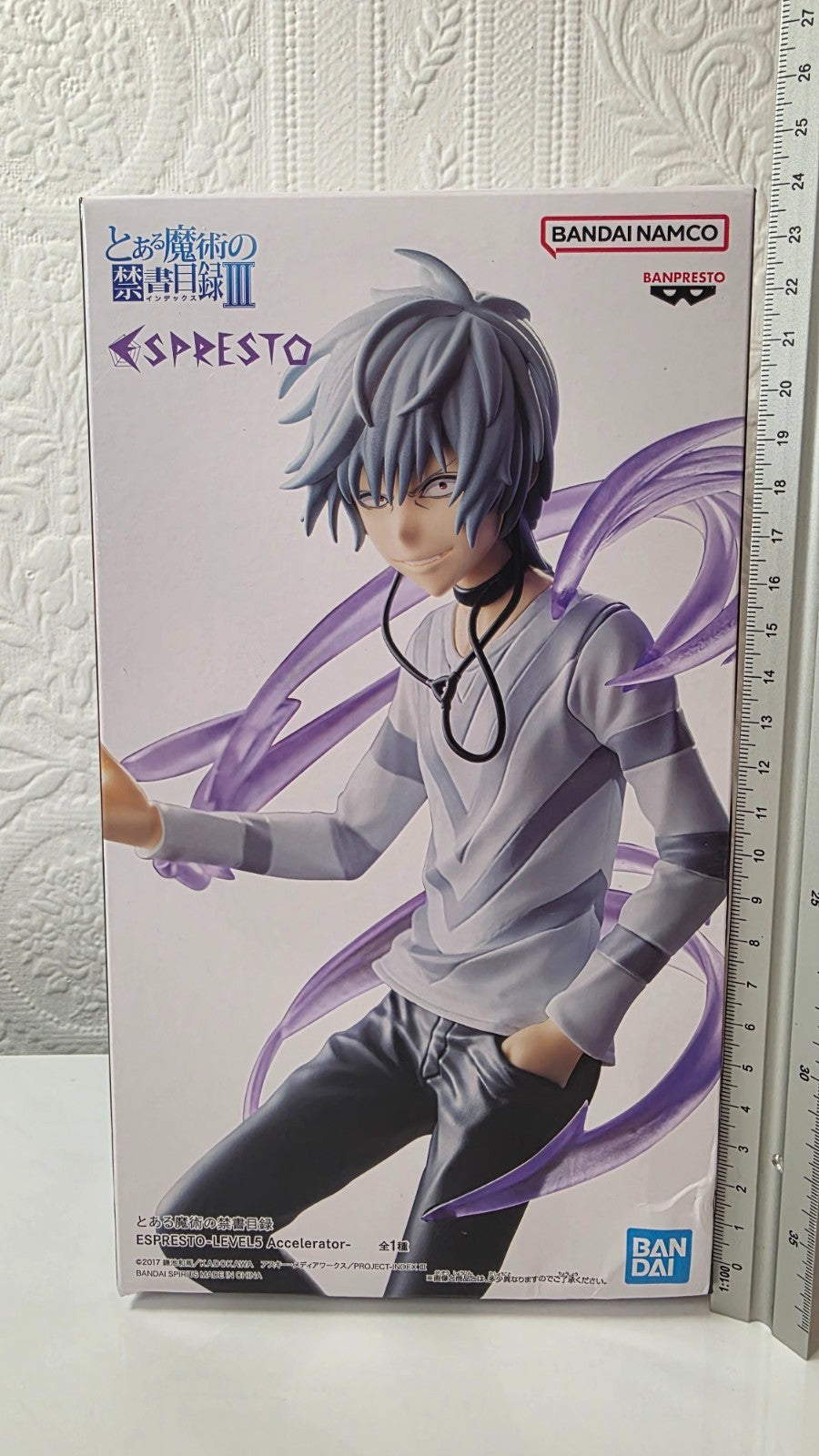 A Certain Magical Index ESPRESTO LEVEL5 Accelerator Anime Figure Sealed