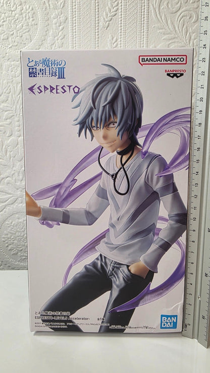 A Certain Magical Index ESPRESTO LEVEL5 Accelerator Anime Figure Sealed