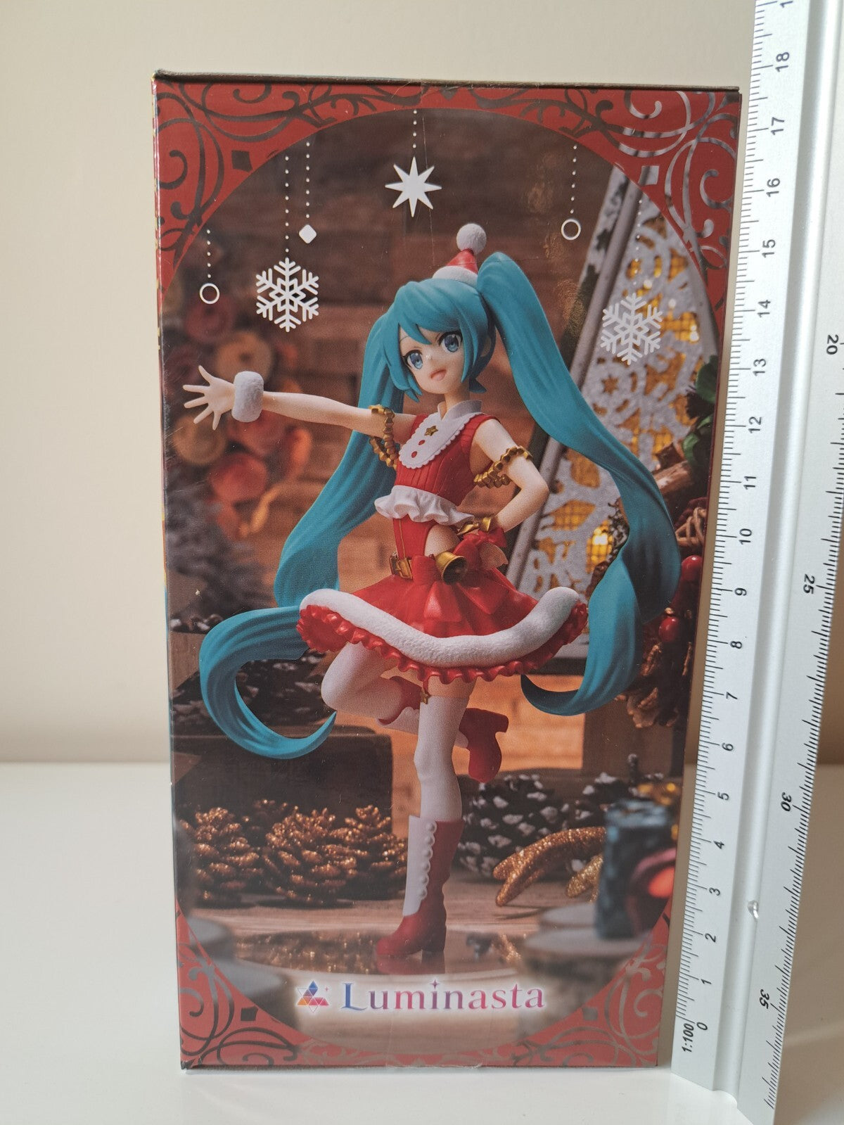 Hatsune Miku Luminasta Christmas 2023 SEGA Vocaloid Figure Sealed Chokonose