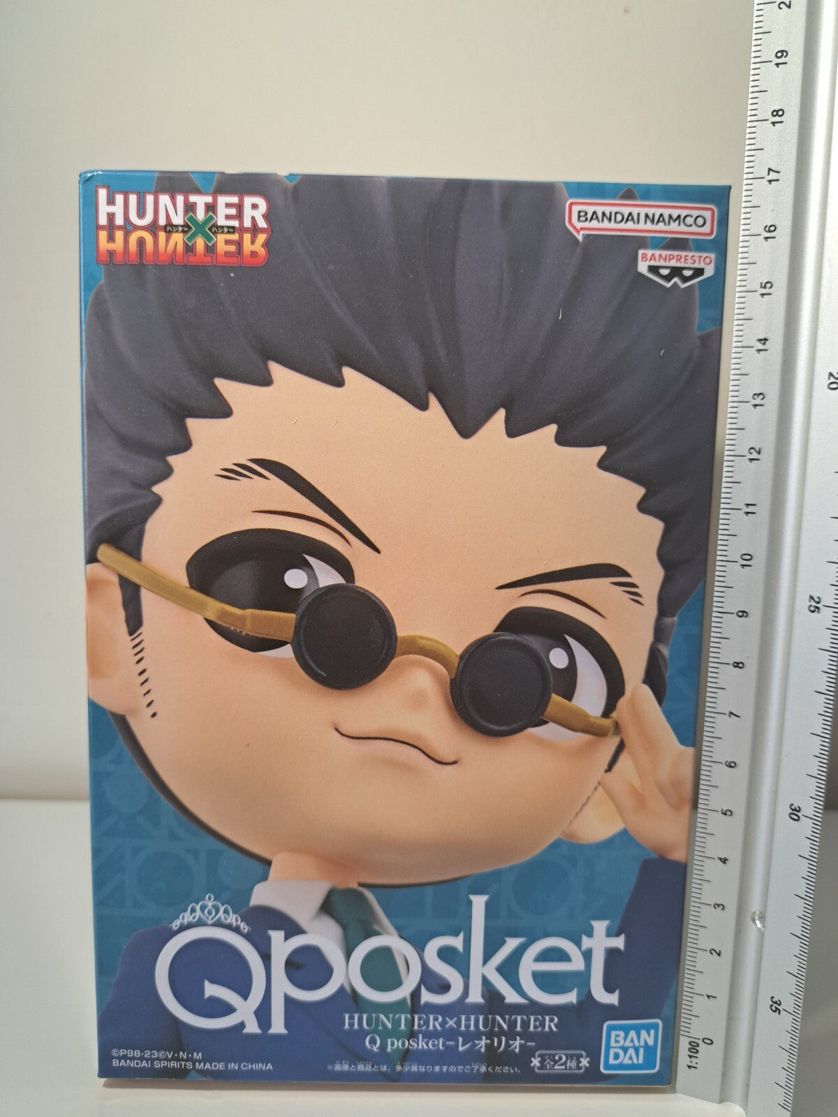 Leorio Q Posket Ver B Hunter x Hunter Banpresto Anime Figure Original Sealed