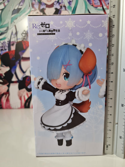 Rem Doll Crystal Taito Re : Zero Anime Figure Sealed Original