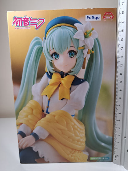 Hatsune Miku Flower Fairy Lily White FuRyu Noodle Stopper Vocaloid Figure Sealed