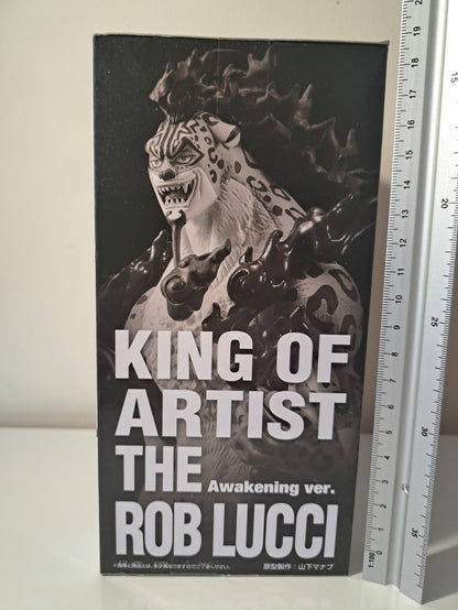 Rob Lucci King of Artist Awakening Ver One Piece Banpresto Anime Figure