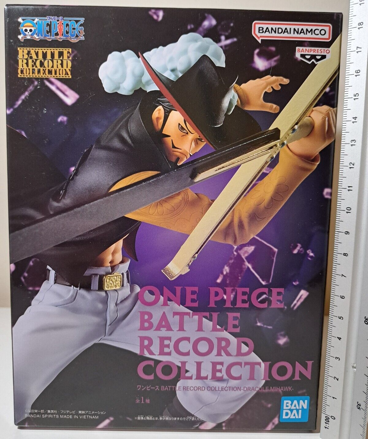 Dracule Mihawk Battle Record Collection One Piece Banpresto Anime Figure
