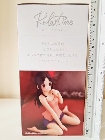 Shinomiya Kaguya Relax Time Banpresto Kaguya Sama Love is War Anime Figure