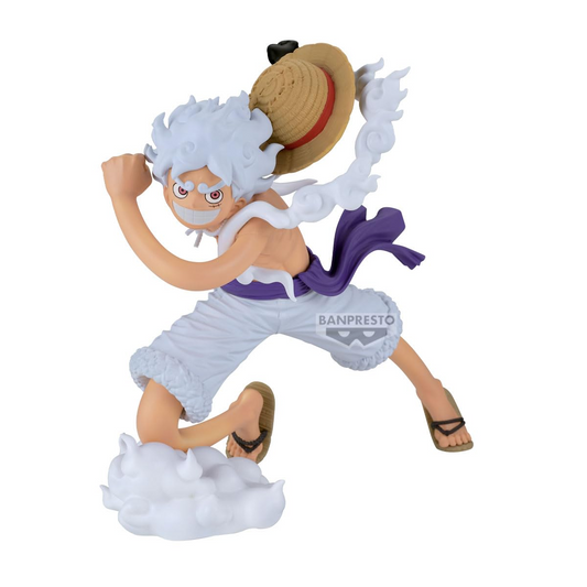 Banpresto One Piece Monkey D Luffy Grandista II Gear 5 Figure
