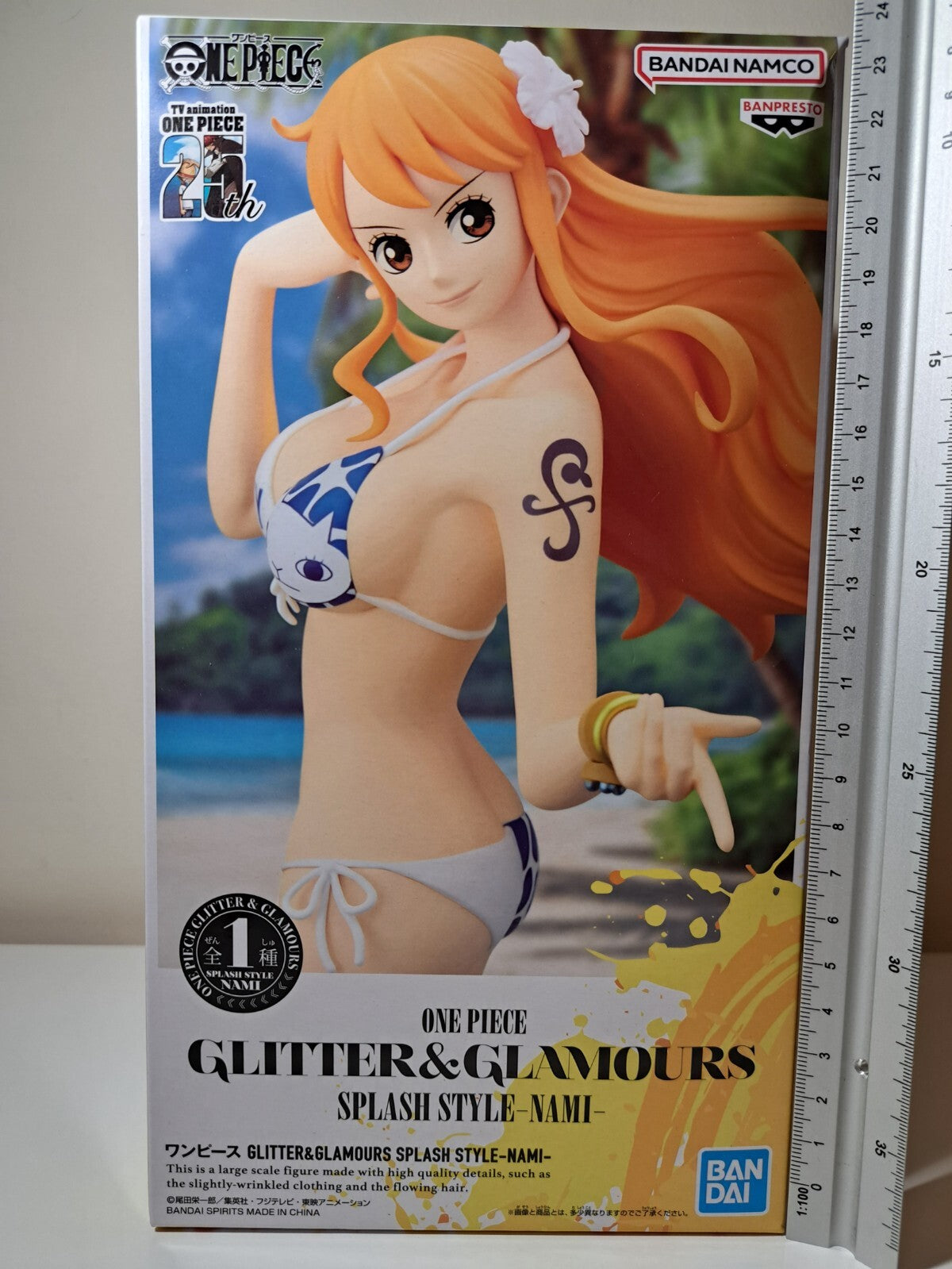 Nami Glitter & Glamours Splash Style One Piece Banpresto Anime Figure Sealed