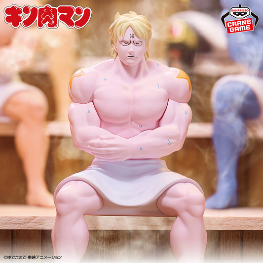 Terryman Sauna Banpresto Kinnikuman Anime Figure Sealed Muscle Hero