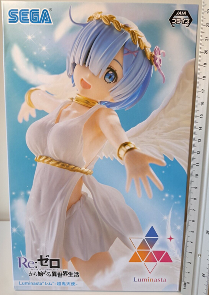 Rem Luminasta  SEGA Seraph Super Demon Angel Re : Zero Anime Figure Sealed