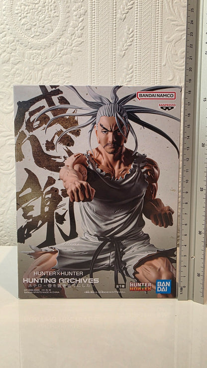Netero Hunting Archives Hunter x Hunter Banpresto Anime Figure Original Sealed