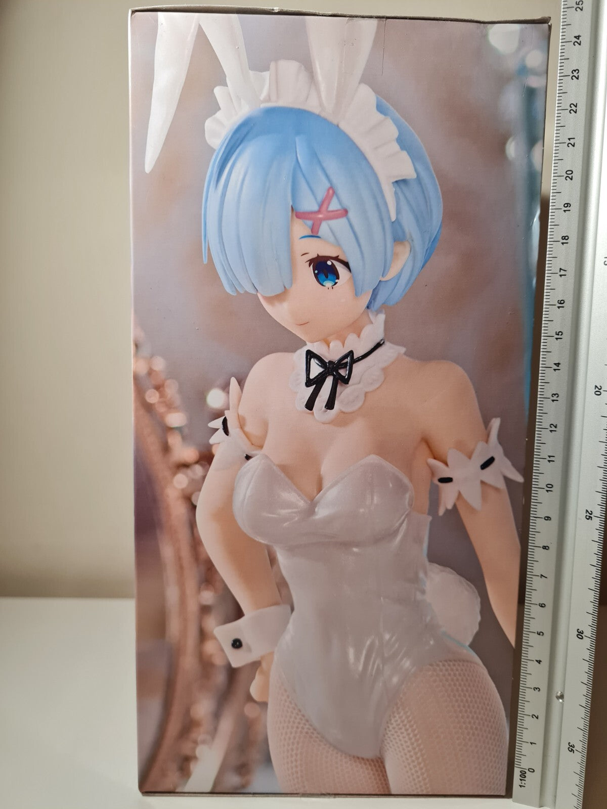 Rem BiCute Bunnies White Pearl Ver Re : Zero FuRyu Anime Figure Original Sealed