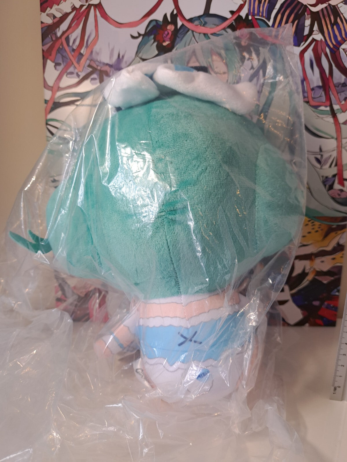 Hatsune Miku Plush Doll Kyurumaru White Rabbit Ver FuRyu with Tag New PRZ13916