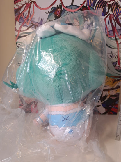 Hatsune Miku Plush Doll Kyurumaru White Rabbit Ver FuRyu with Tag New PRZ13916