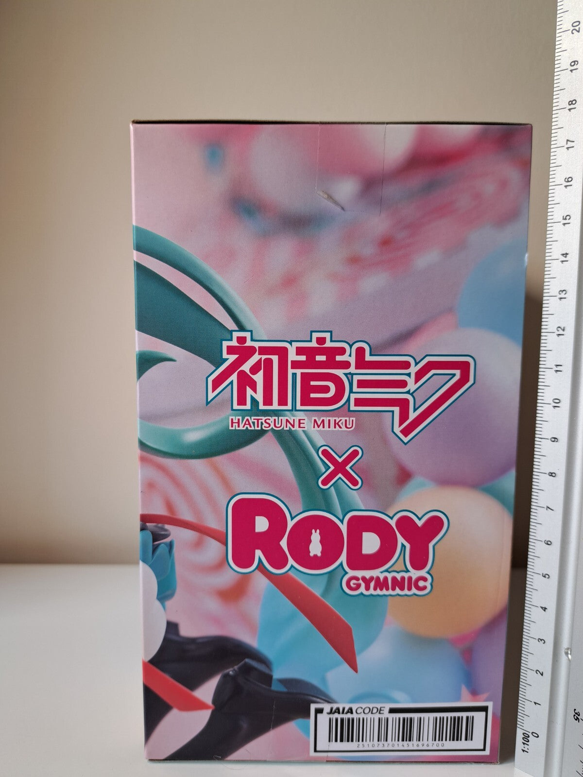Hatsune Miku x Rody Gymnic Thank you Ver AMP Masterpiece Taito Vocaloid Figure