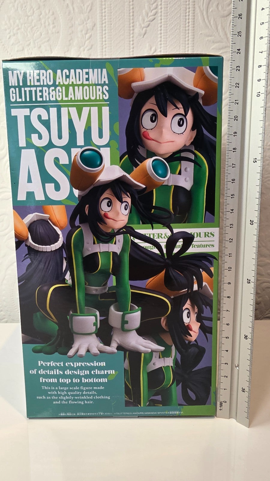 Tsuyu Asui Glitter & Glamours Banpresto My Hero Academia Figure Sealed