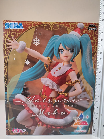 Hatsune Miku Luminasta Christmas 2023 SEGA Vocaloid Figure Sealed Chokonose