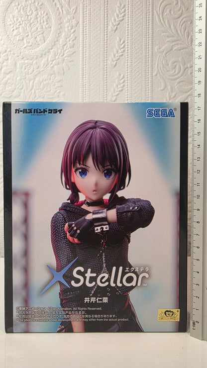 Nina Iseri XStellar SEGA Girls Band Cry Anime Figure Sealed