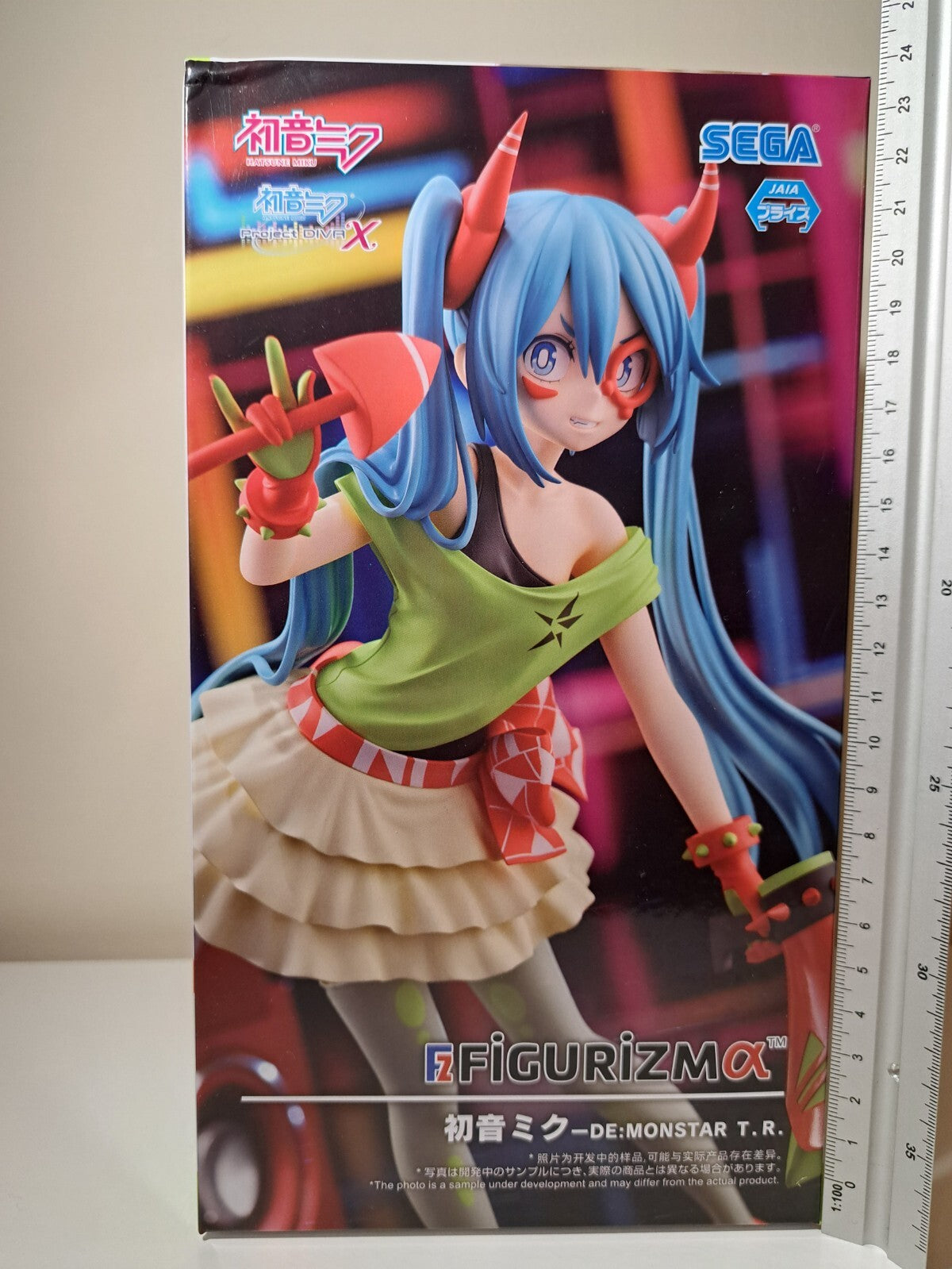 Hatsune Miku Project DIVA X FiGURiZM DE Monster T.R. Ver SEGA Vocaloid Figure