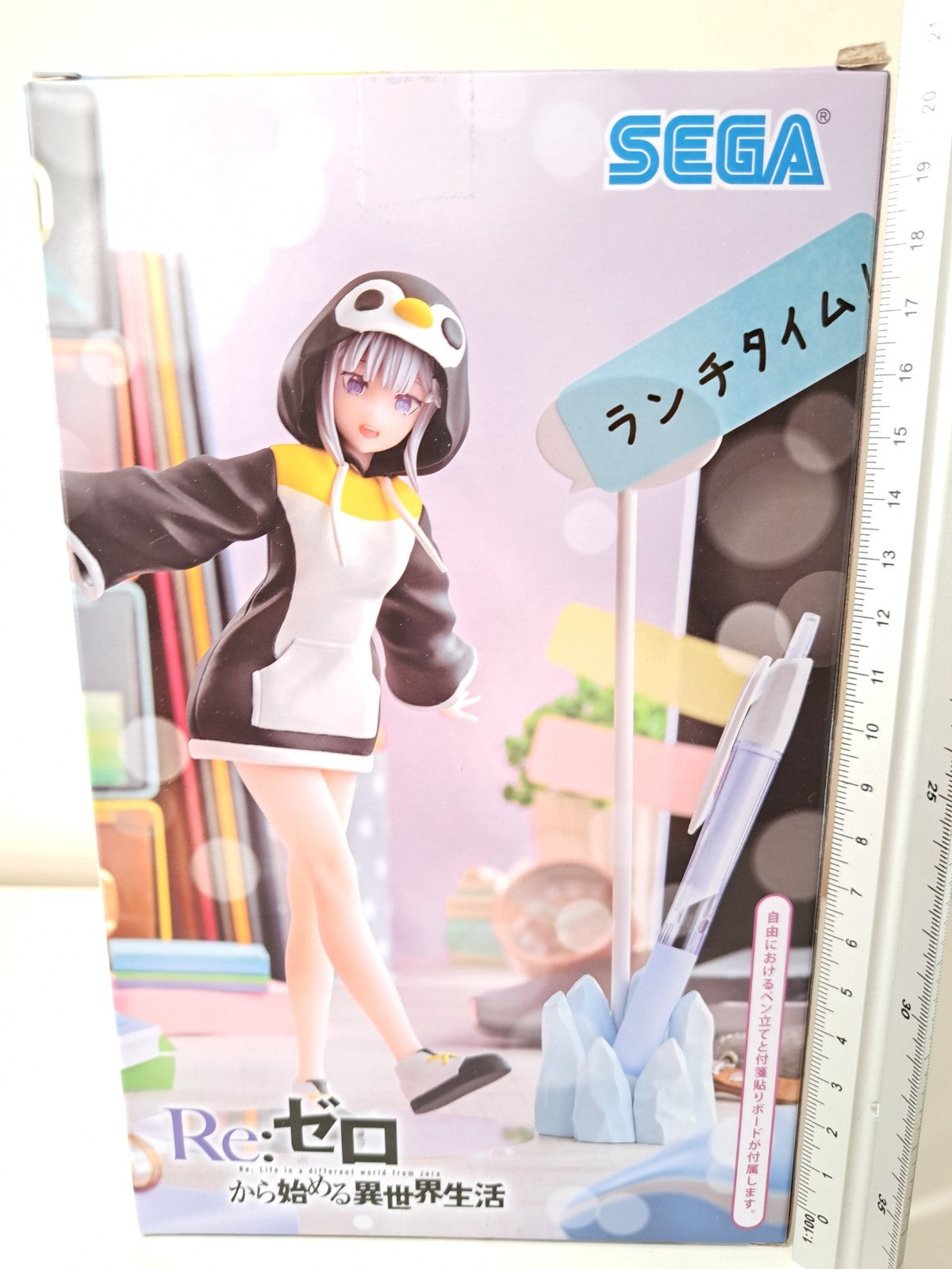 Emilia Luminasta Kotori Asobi SEGA Re : Zero Anime Figure Sealed