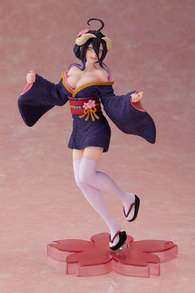 Albedo Sakura Kimono Ver Coreful Overlord Taito Anime Figure Sealed