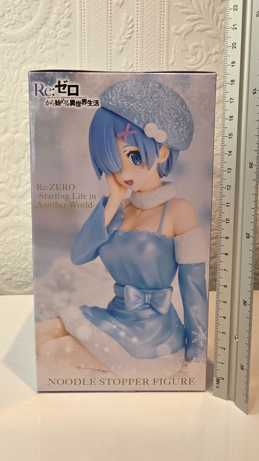 Rem Snow Princess Noodle Stopper FuRyu Re : Zero Anime Figure