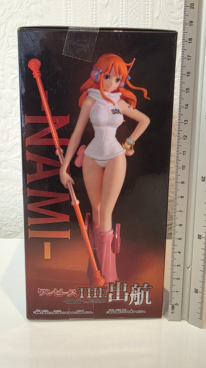 Nami The Departure Egg Head Ver Banpresto Anime Figure Sealed