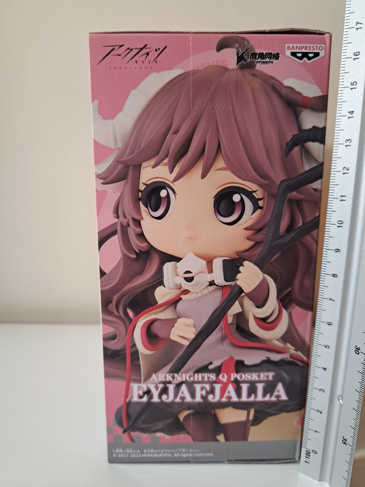 Eyjafjalla Q Posket  Arknights Banpresto Bandai Anime Figure Original