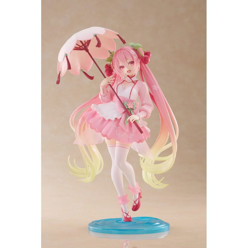 Sakura Miku AMP+ Sakura Dress Taito Artist Masterpiece + Hatsune Miku Figure