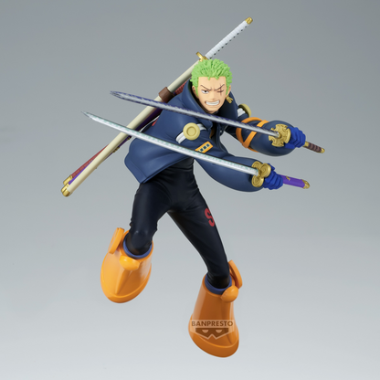 Roronoa Zoro Battle Record Collection Egg Head One Piece Banpresto Anime Figure