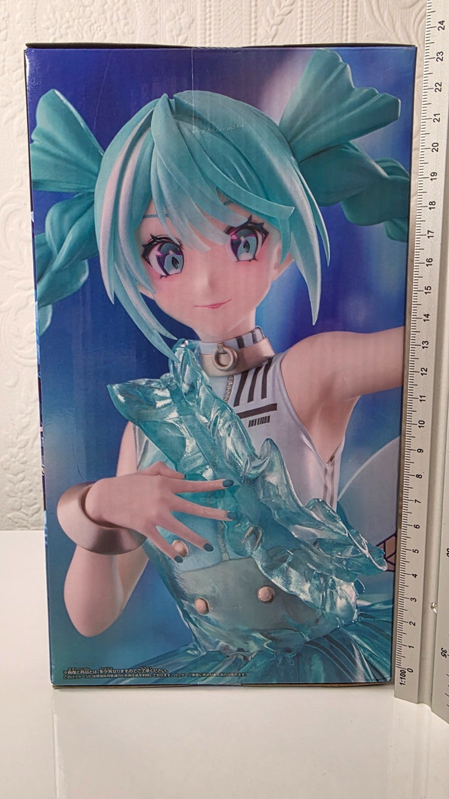 Hatsune Miku Evolve Clearluxe Emerald Gem Ver Banpresto Vocaloid Figure Sealed