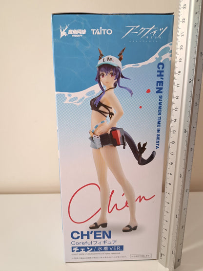 Ch'en Coreful Swimsuit Ver Arknights Taito Anime Figure Original Sealed