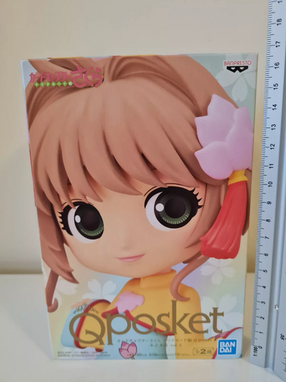 Sakura Kinomoto Q Posket Vol 4 Banpresto Cardcaptor Sakura Clear Card Figure