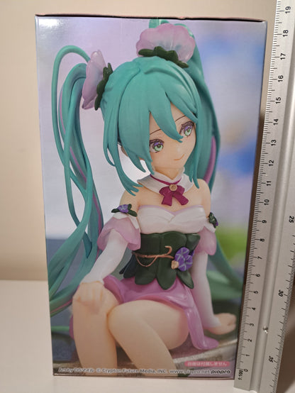 Hatsune Miku Flower Fairy Morning Glory Pink Ver FuRyu Noodle Stopper Figure