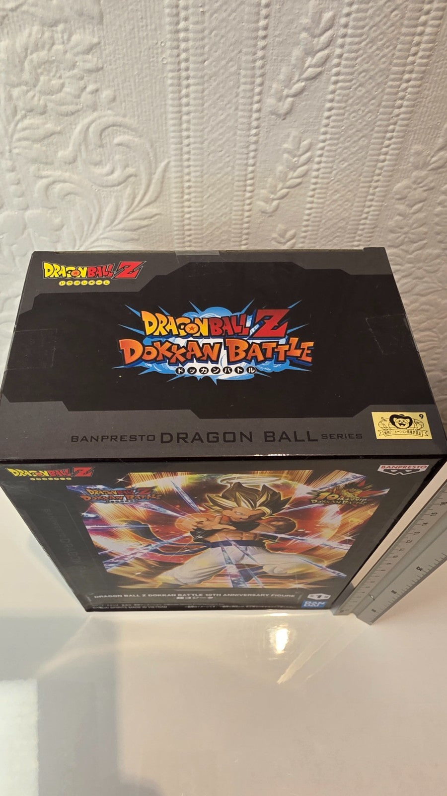 Super Gogeta Dokkan Battle 10th Anniversary Dragon Ball Z Banpresto Anime Figure