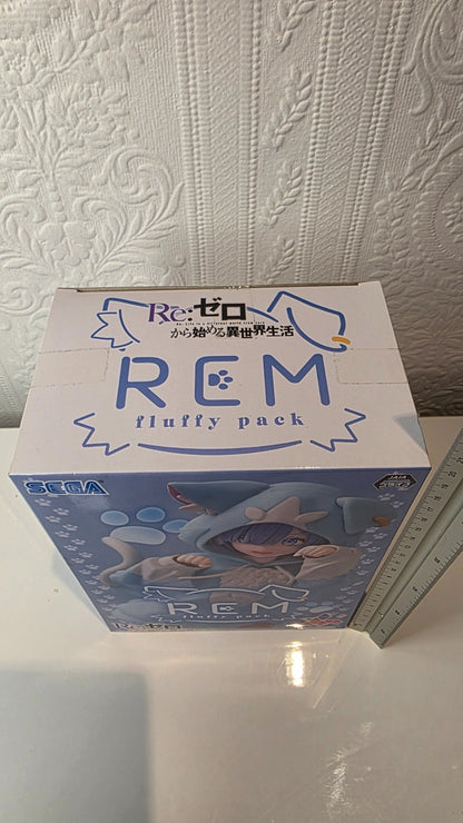 Rem Fluffy Pack Luminasta SEGA Re : Zero Anime Figure Sealed Original