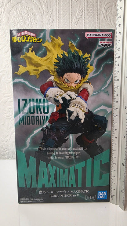 Izuku Midoriya Maximatic II Banpresto My Hero Academia Figure