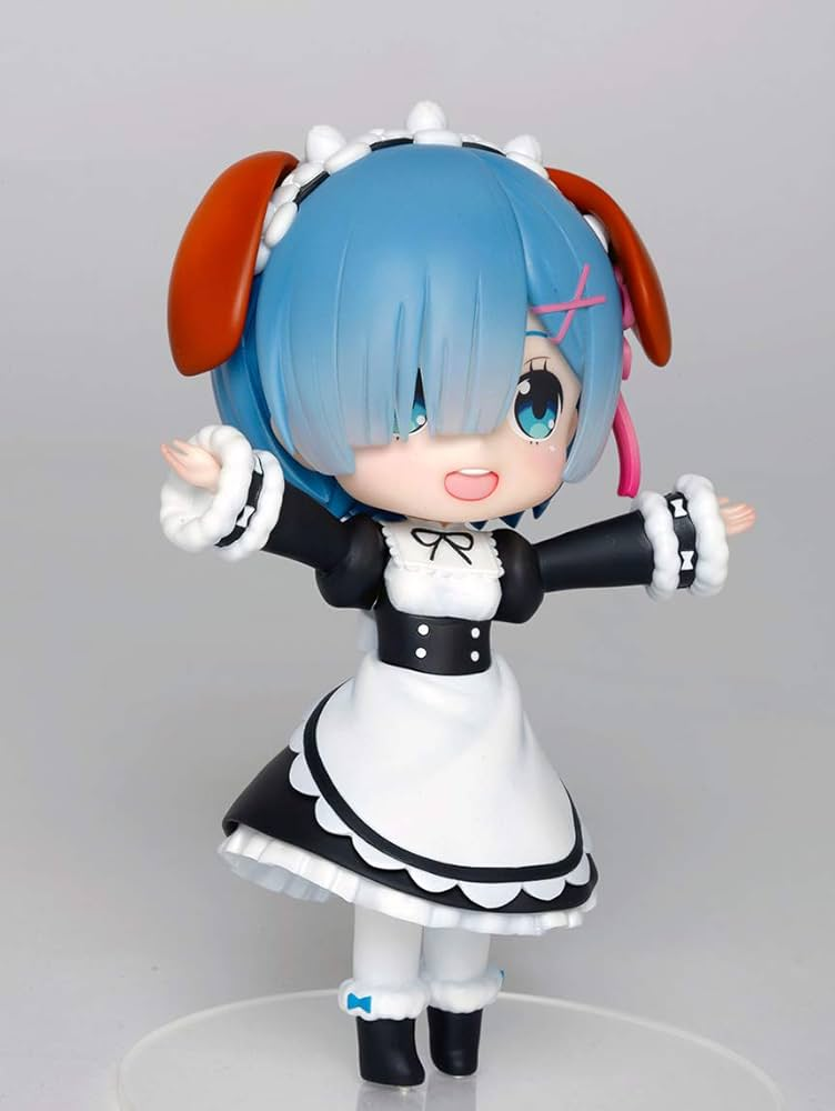 Rem Doll Crystal Taito Re : Zero Anime Figure Sealed Original