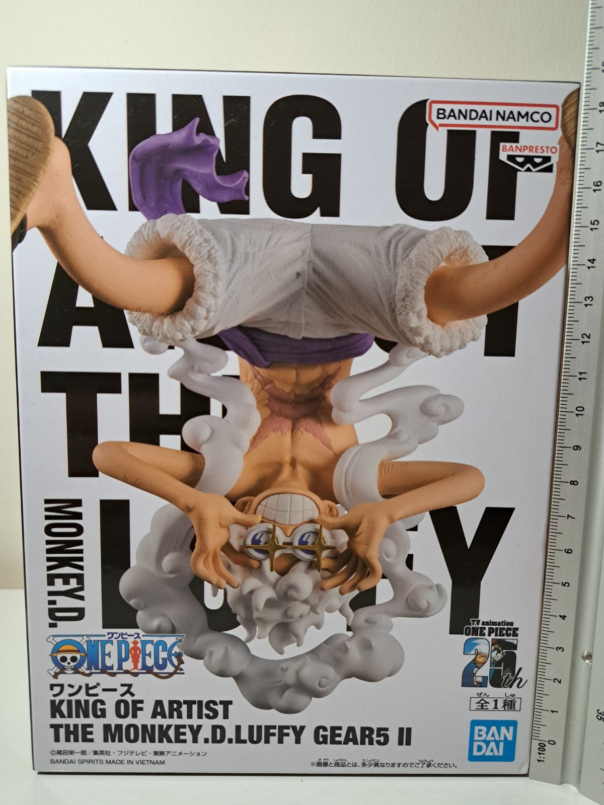 Monkey D. Luffy King of Artist Gear 5 II Banpresto One Piece Anime Figure Sealed
