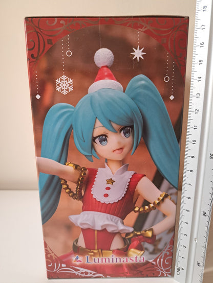 Hatsune Miku Luminasta Christmas 2023 SEGA Vocaloid Figure Sealed Chokonose