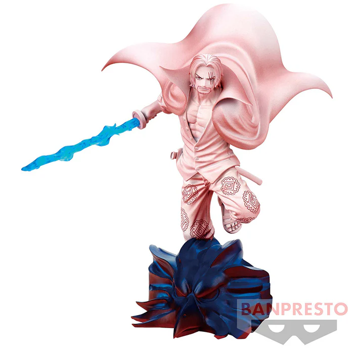 Shanks Senkouzekkei Banpresto One Piece Film Red Anime Figure Sealed