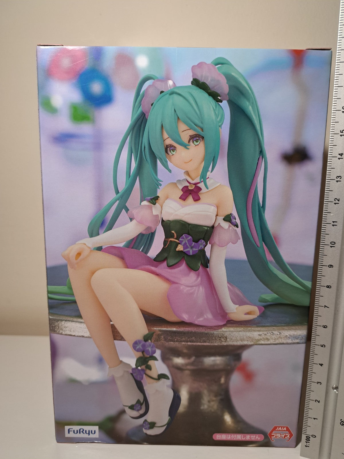 Hatsune Miku Flower Fairy Morning Glory Pink Ver FuRyu Noodle Stopper Figure