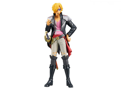 Sanji The Grandline Men Vol 4 One Piece Film Red Banpresto DXF Anime Figure