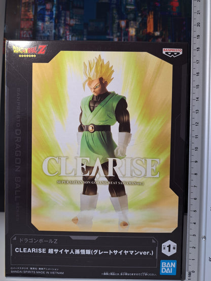 Son Gohan Super Saiyan Clearise Dragon Ball Z Banpresto Anime Figure