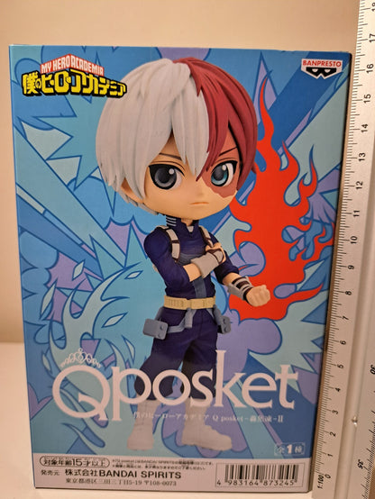 Shoto Todoroki Banpresto Q Posket Vol 2 II My Hero Academia Anime Figure