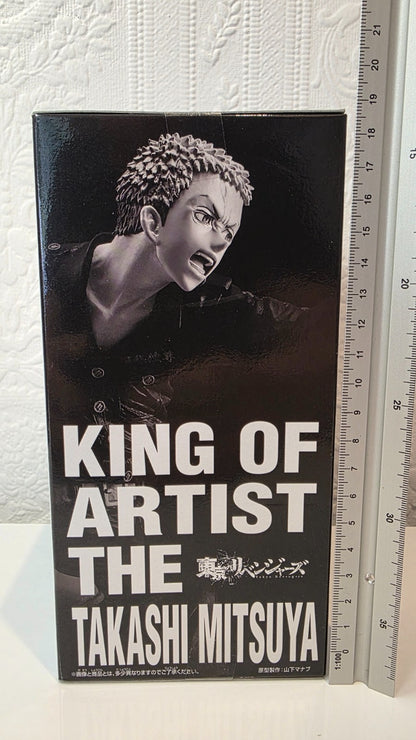 Takashi Mitsuya King of Artist Banpresto Tokyo Revengers Anime Figure Sealed