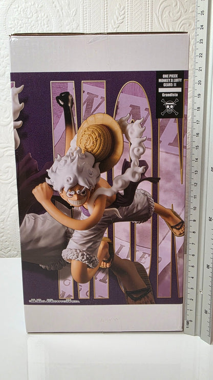 Monkey D Luffy Grandista Gear 5 II One Piece Banpresto Anime Figure Sealed