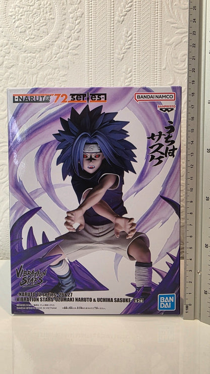 Uchiha Sasuke Vibration Stars Naruto 72 Series Banpresto Anime Figure
