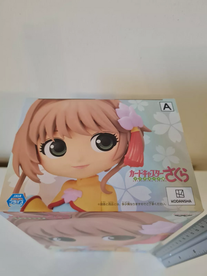 Sakura Kinomoto Q Posket Vol 4 Banpresto Cardcaptor Sakura Clear Card Figure