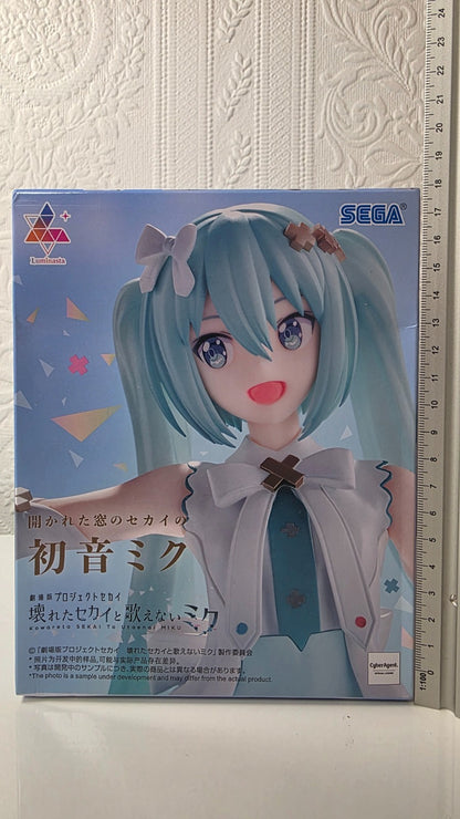 Hatsune Miku Project Sekai Movie Luminasta Open Window World SEGA Vocaloid